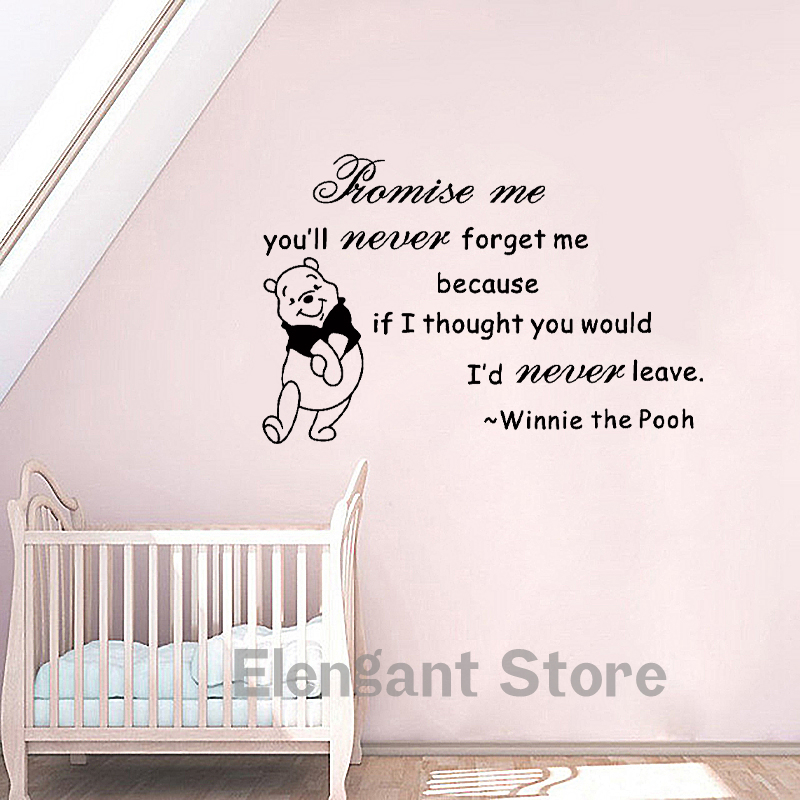 Winnie The Pooh Wall Sticker W – Baby Nursery Winnie The Pooh recenzja i cena