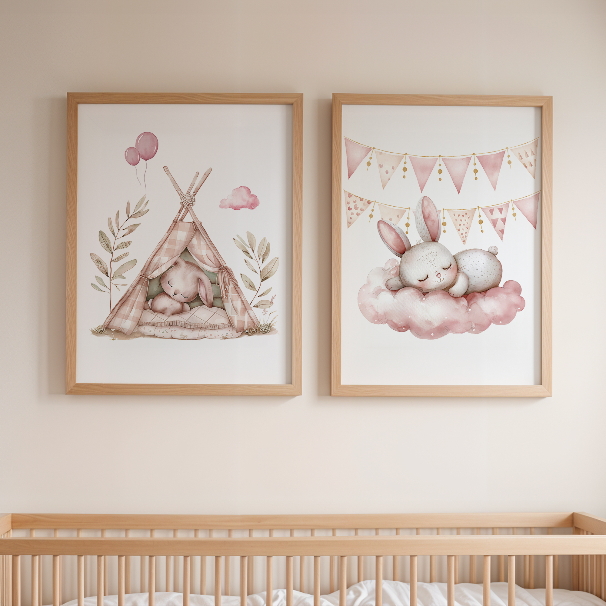 3pcs Personalized Custom Name  – Baby Nursery Decor Girl recenzja i cena