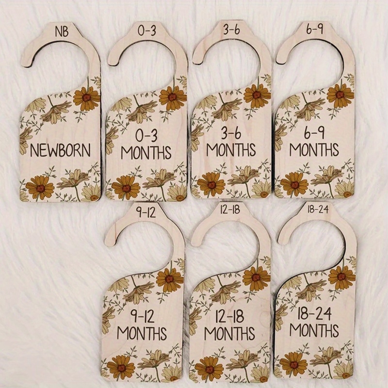 7pcs Vintage Daisy Baby Wood C – Baby Nursery Vintage recenzja i cena