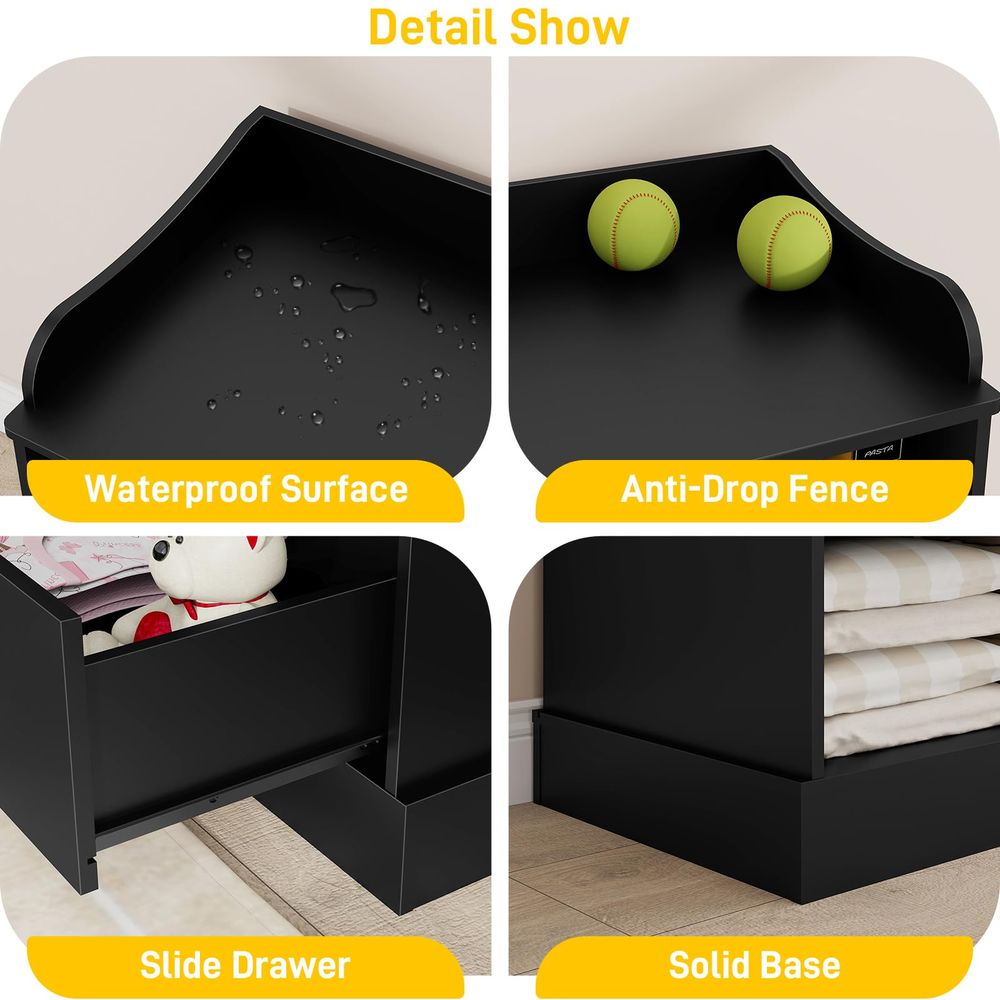 Kids Dresser Cabinet with 7 Dr – Baby Nursery Dresser Changing Table recenzja i cena