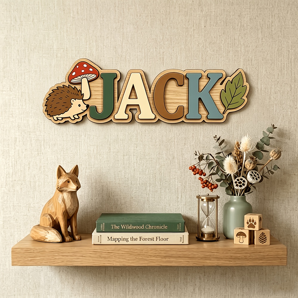 Custom Woodland Hedgehog Woode – Baby Nursery Forest Theme recenzja i cena