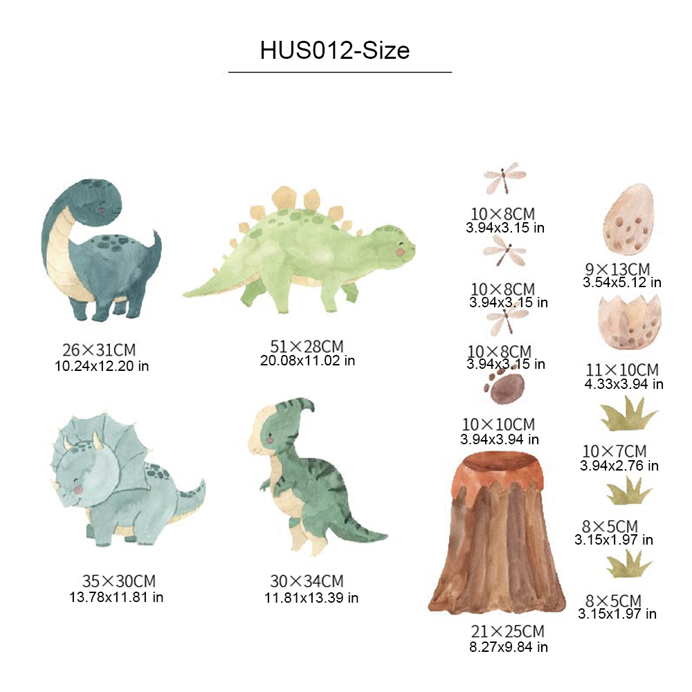 Dinosaur Wall Decals, Dino Alp – Baby Nursery Girl Room recenzja i cena