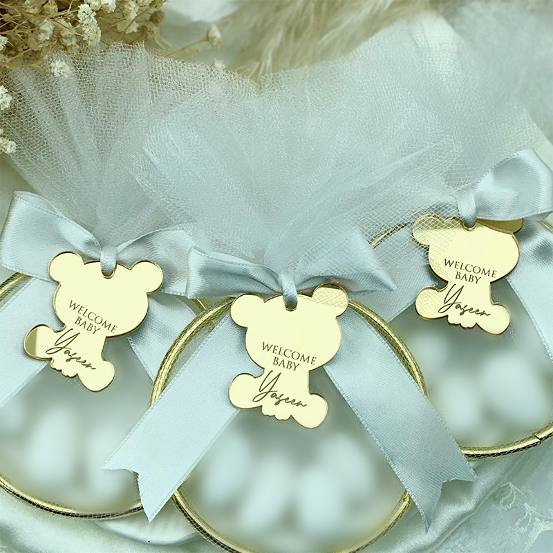 10/20/50Pcs Personalized Teddy – Baby Name Wall Art recenzja i cena
