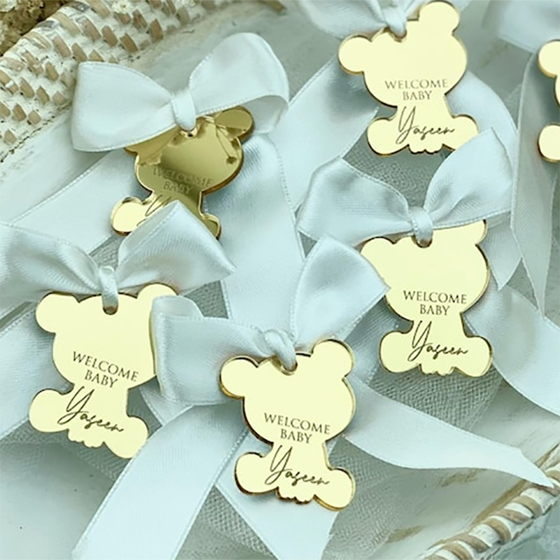 10/20/50Pcs Personalized Teddy – Baby Name Wall Art recenzja i cena