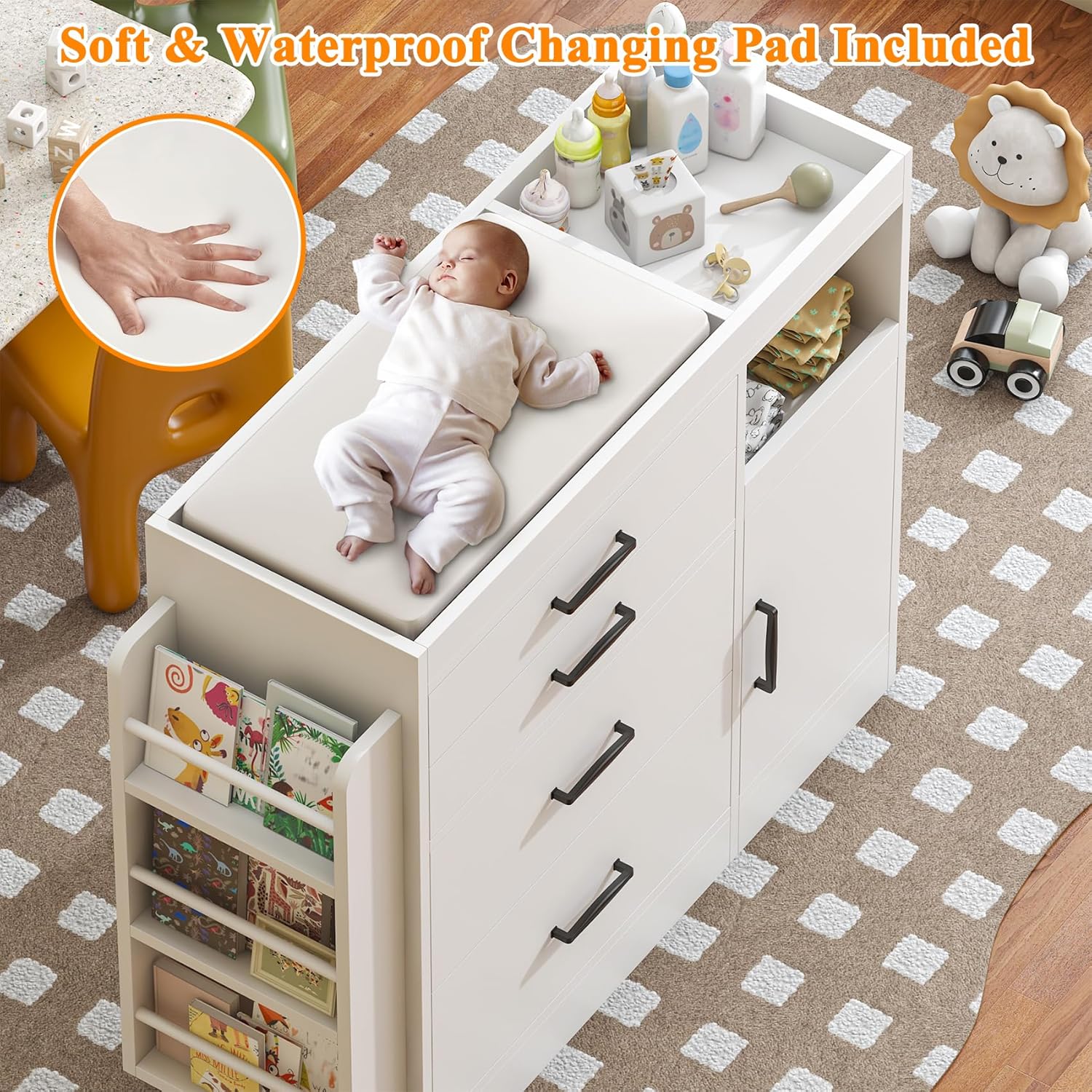 Changing Table Dresser, Baby N – Baby Nursery Dresser Changing Table recenzja i cena