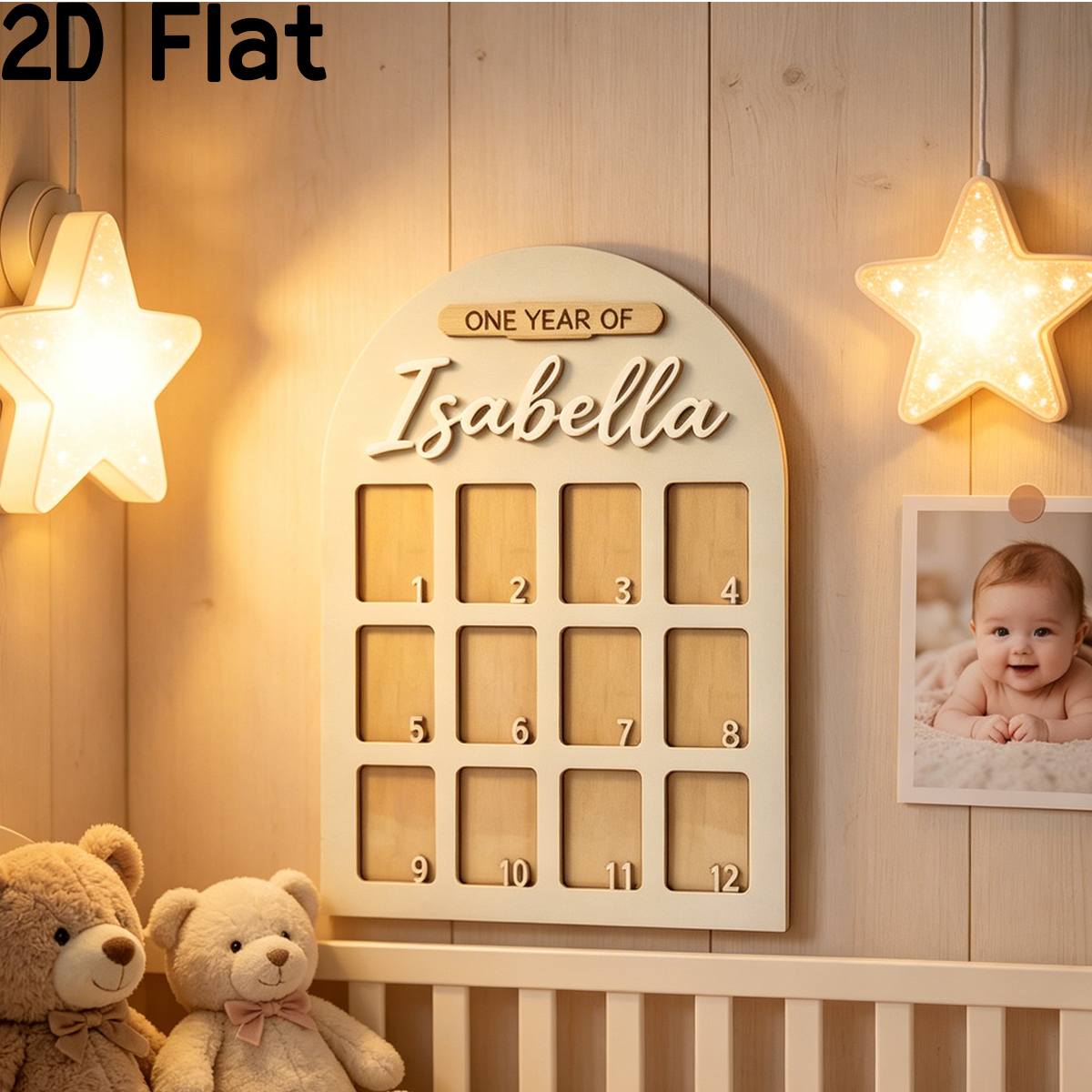 1Pc Custom Photo Record Board  – Baby Nursery Gifts recenzja i cena