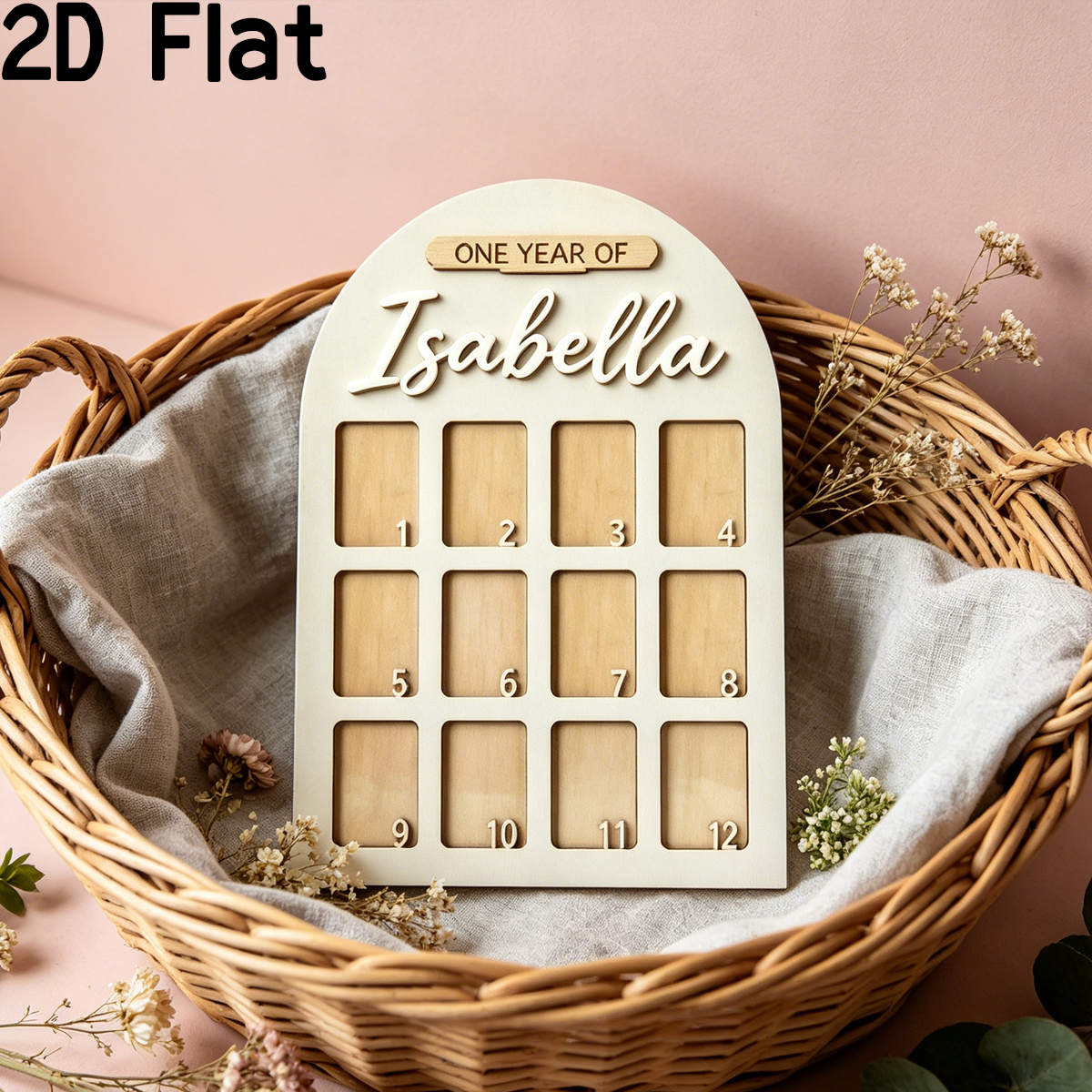 1Pc Custom Photo Record Board  – Baby Nursery Gifts recenzja i cena