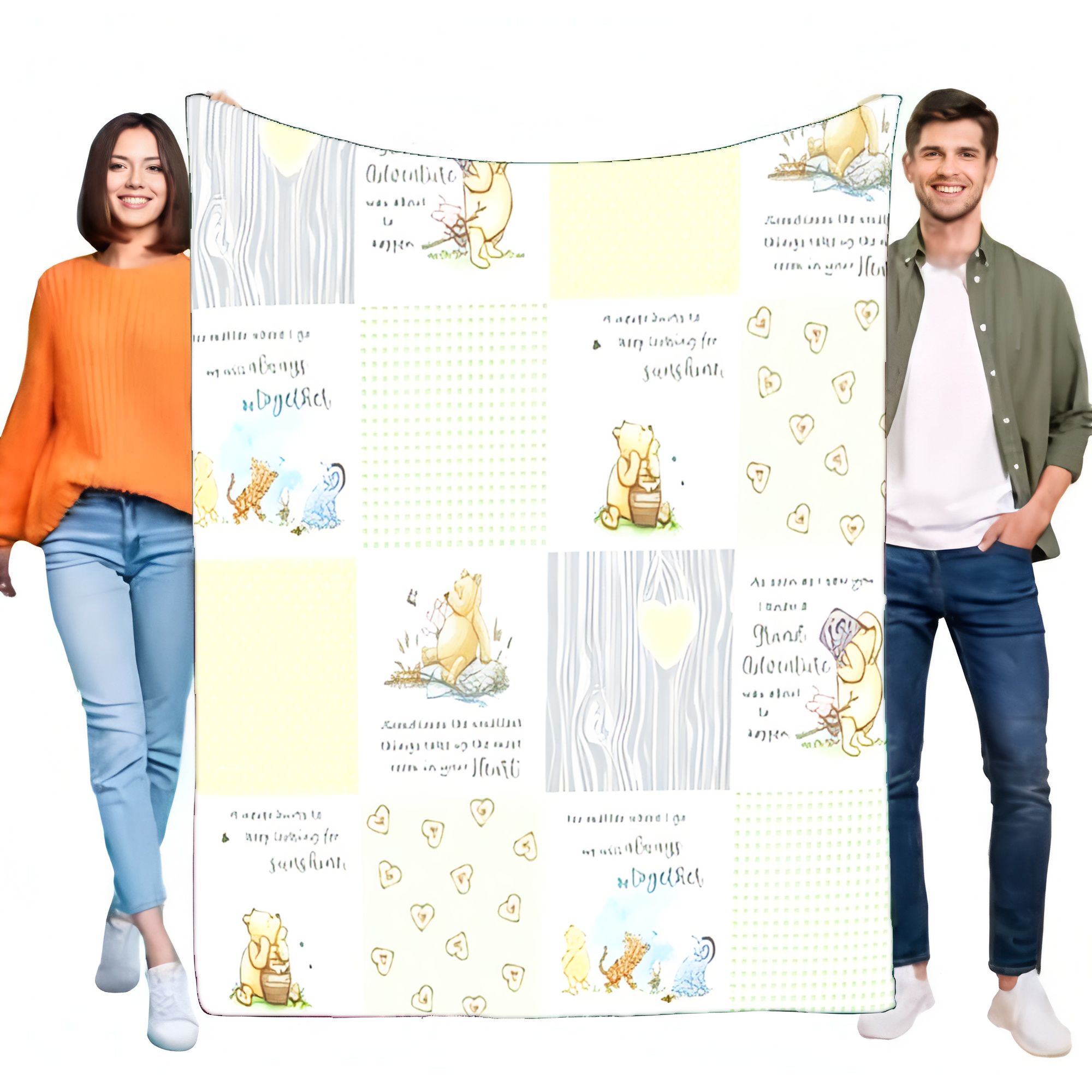 Winnie the Pooh Colorful Patch – Baby Nursery Winnie The Pooh recenzja i cena