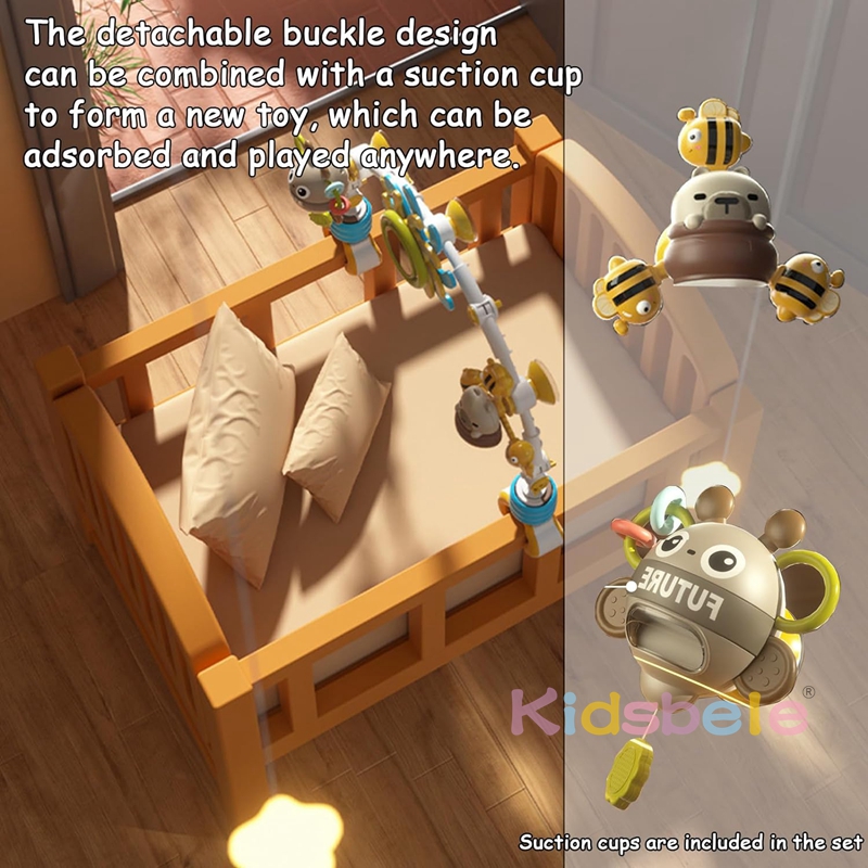 Baby Cot Mobile with Hanging T – Baby Nursery Set recenzja i cena