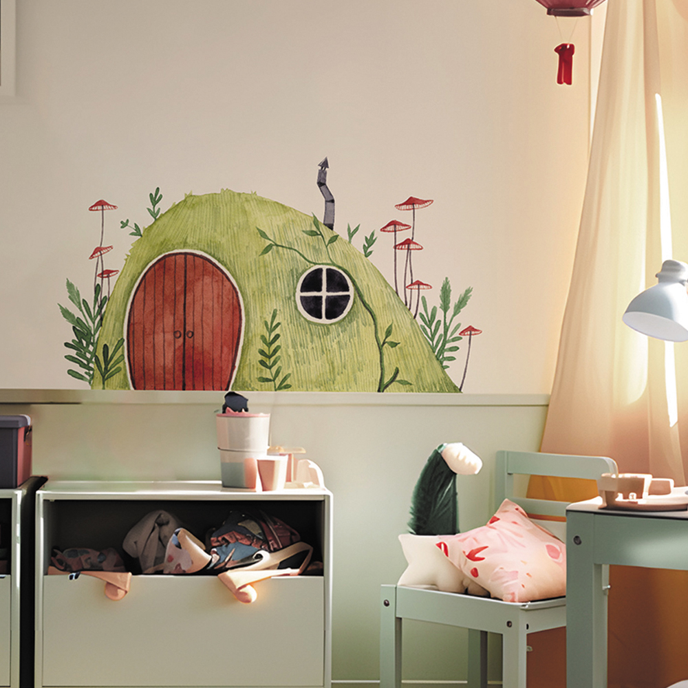 Boho Fabric Mushroom House  An – Baby Nursery Vintage recenzja i cena