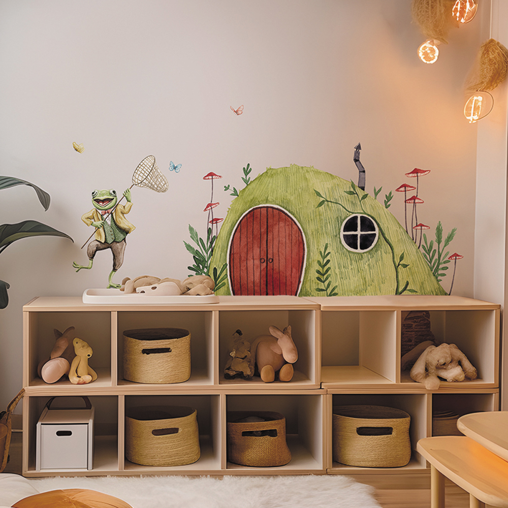 Boho Fabric Mushroom House  An – Baby Nursery Vintage recenzja i cena