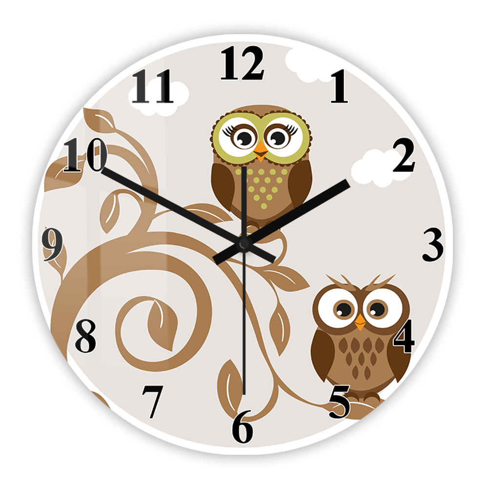 Whimsical Cartoon Owls on Tree – Baby Nursery Frames recenzja i cena