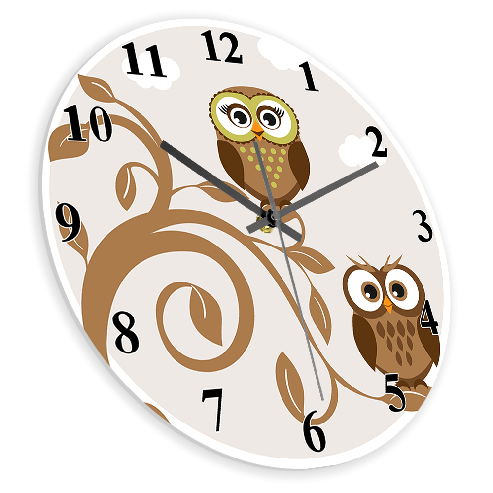 Whimsical Cartoon Owls on Tree – Baby Nursery Frames recenzja i cena