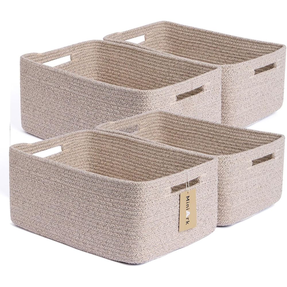 Large Storage Baskets for Orga – Baby Nursery Shelf recenzja i cena