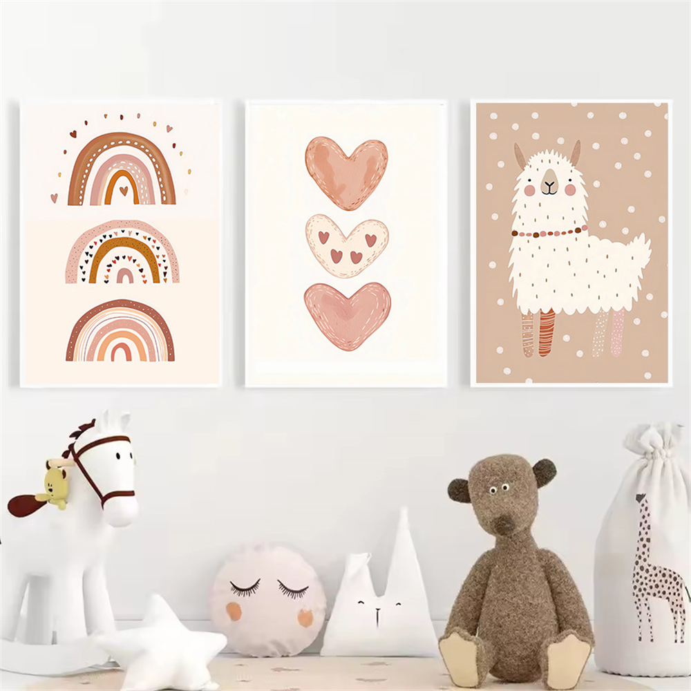 Cartoon Boho Alpaca Duck Unico – Baby Unicorn Nursery recenzja i cena