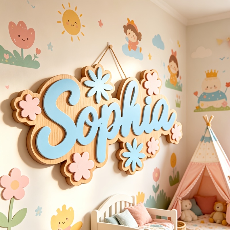 Personalized Floral Themed Nam – Baby Nursery Gifts recenzja i cena