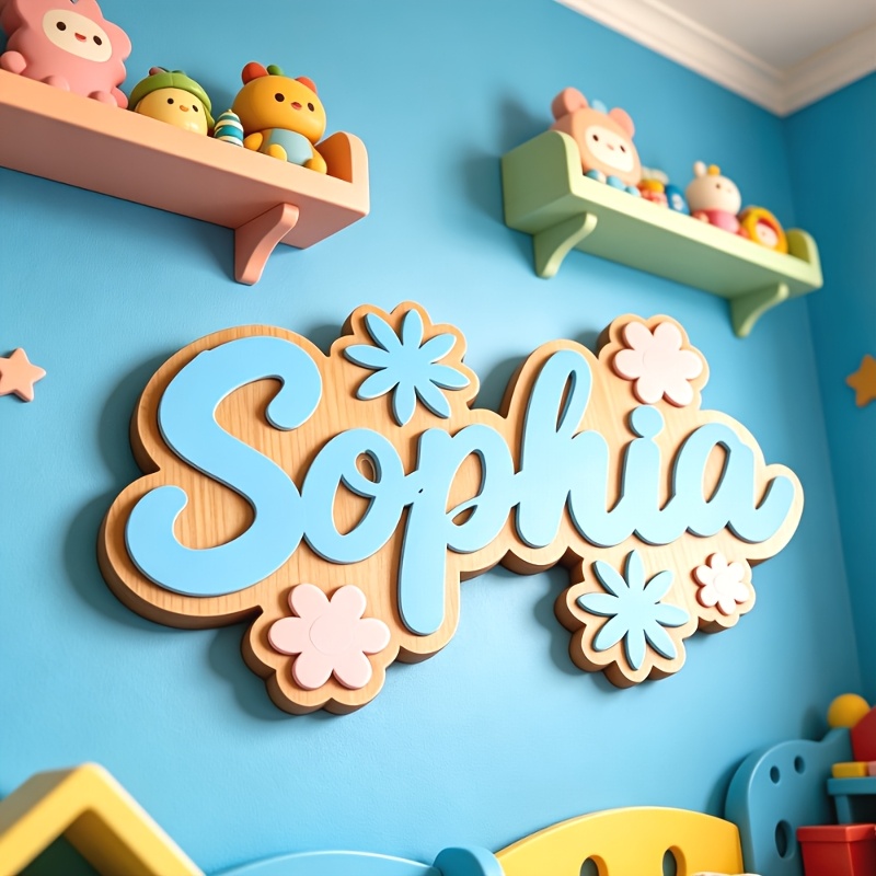 Personalized Floral Themed Nam – Baby Nursery Gifts recenzja i cena