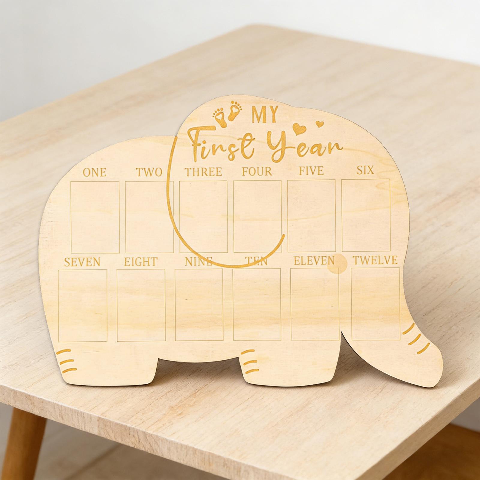 Baby First Twelve Months Photo – Baby Nursery Frames recenzja i cena