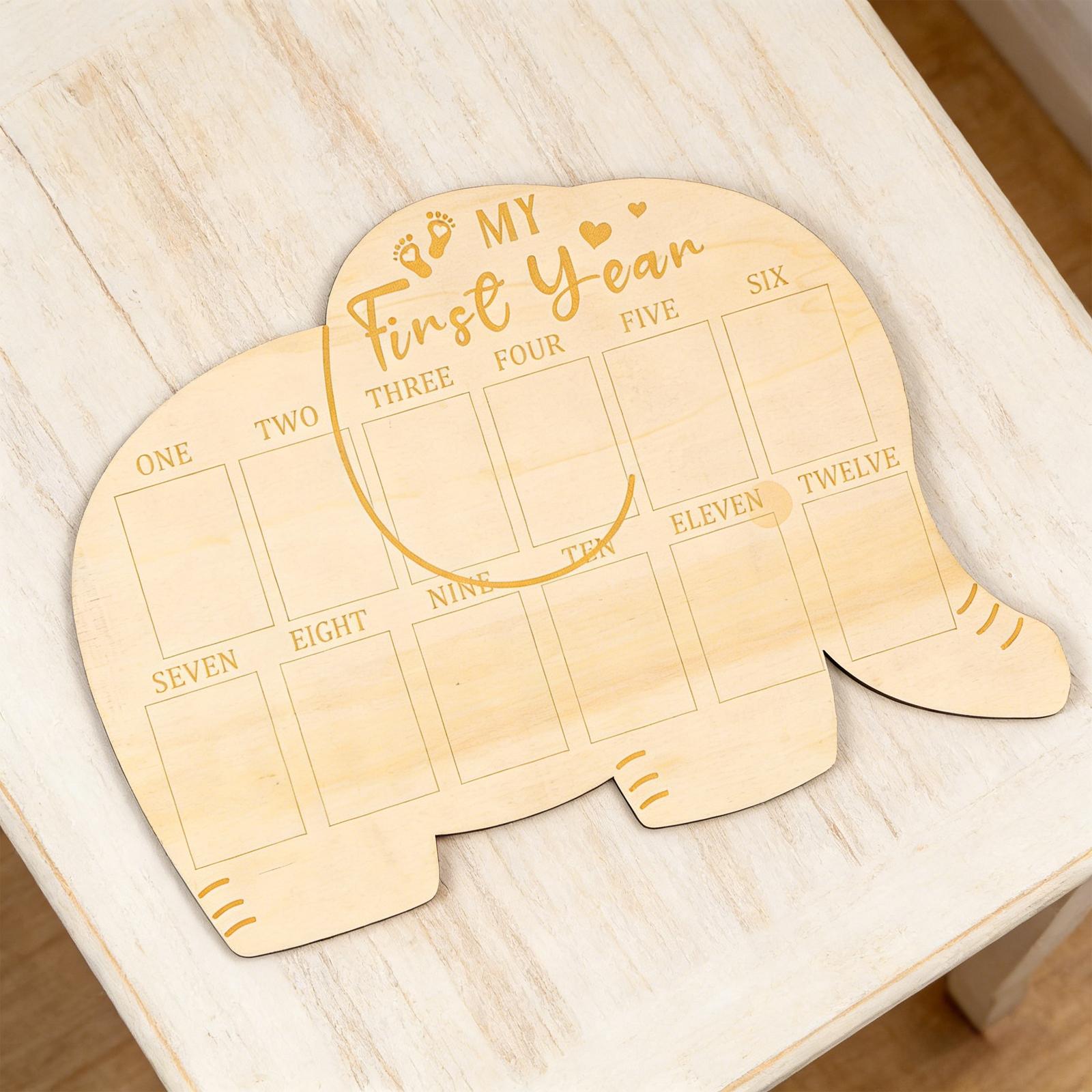 Baby First Twelve Months Photo – Baby Nursery Frames recenzja i cena