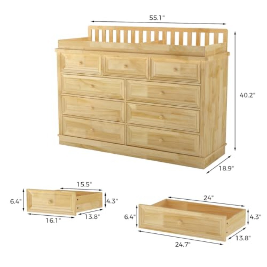 Baby Changing Table Dresser, 1 – Baby Nursery Dresser Changing Table recenzja i cena