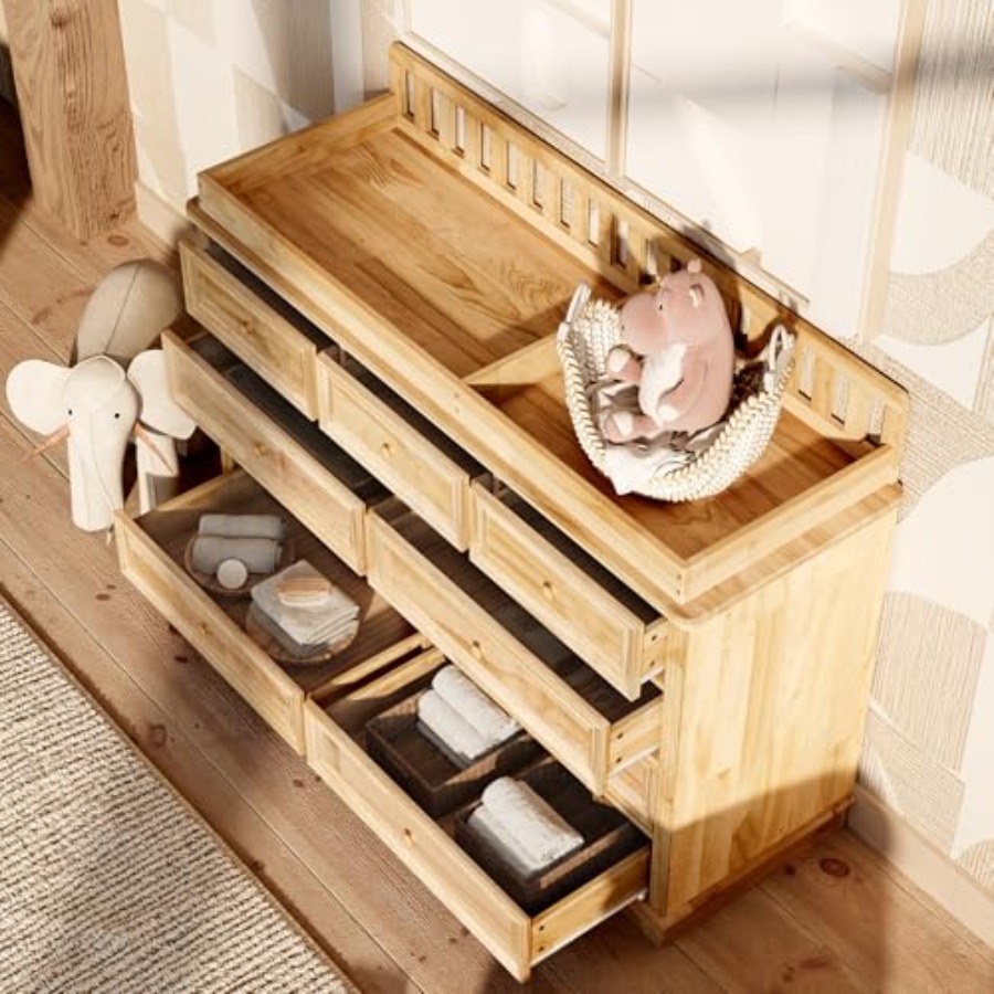 Baby Changing Table Dresser, 1 – Baby Nursery Dresser Changing Table recenzja i cena