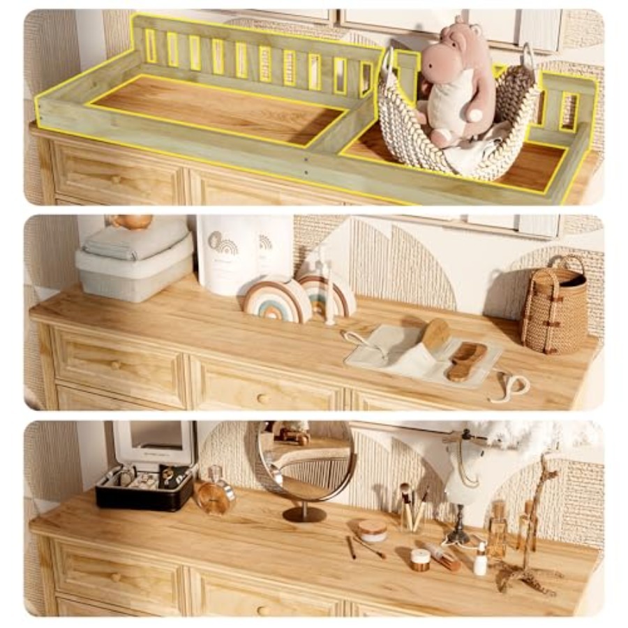Baby Changing Table Dresser, 1 – Baby Nursery Dresser Changing Table recenzja i cena
