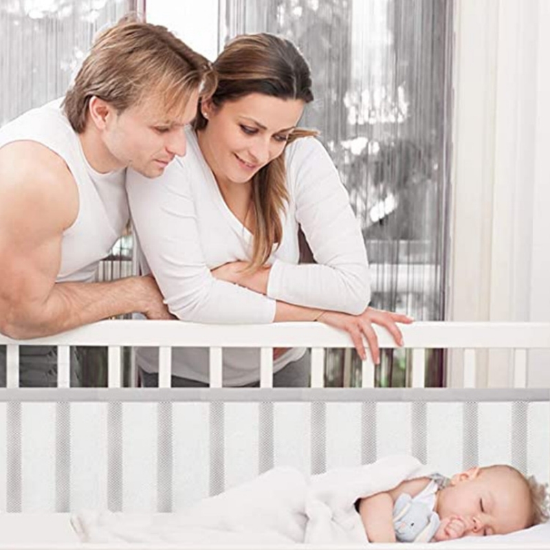 Bumper for Baby Bed Fence Cot  – Baby Nursery Girl Room recenzja i cena