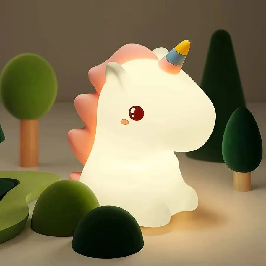 Unicorn Cute Silicone USB  LED – Baby Unicorn Nursery recenzja i cena