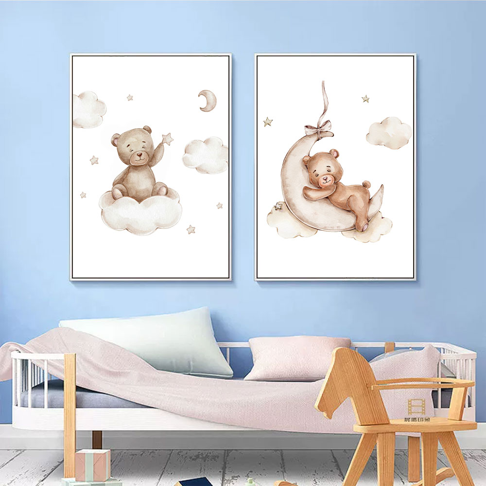 3PCS Frameless Cartoon Balloon – Baby Nursery Frames recenzja i cena