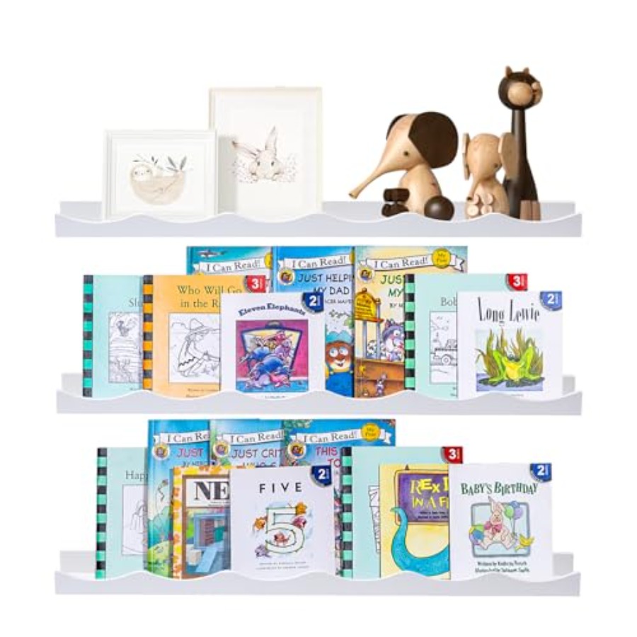 Floating Bookshelf for Floatin – Baby Nursery Shelf recenzja i cena