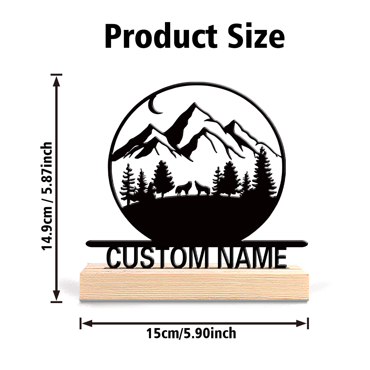 1pc Fun Personalized Custom mo – Baby Nursery Forest Theme recenzja i cena