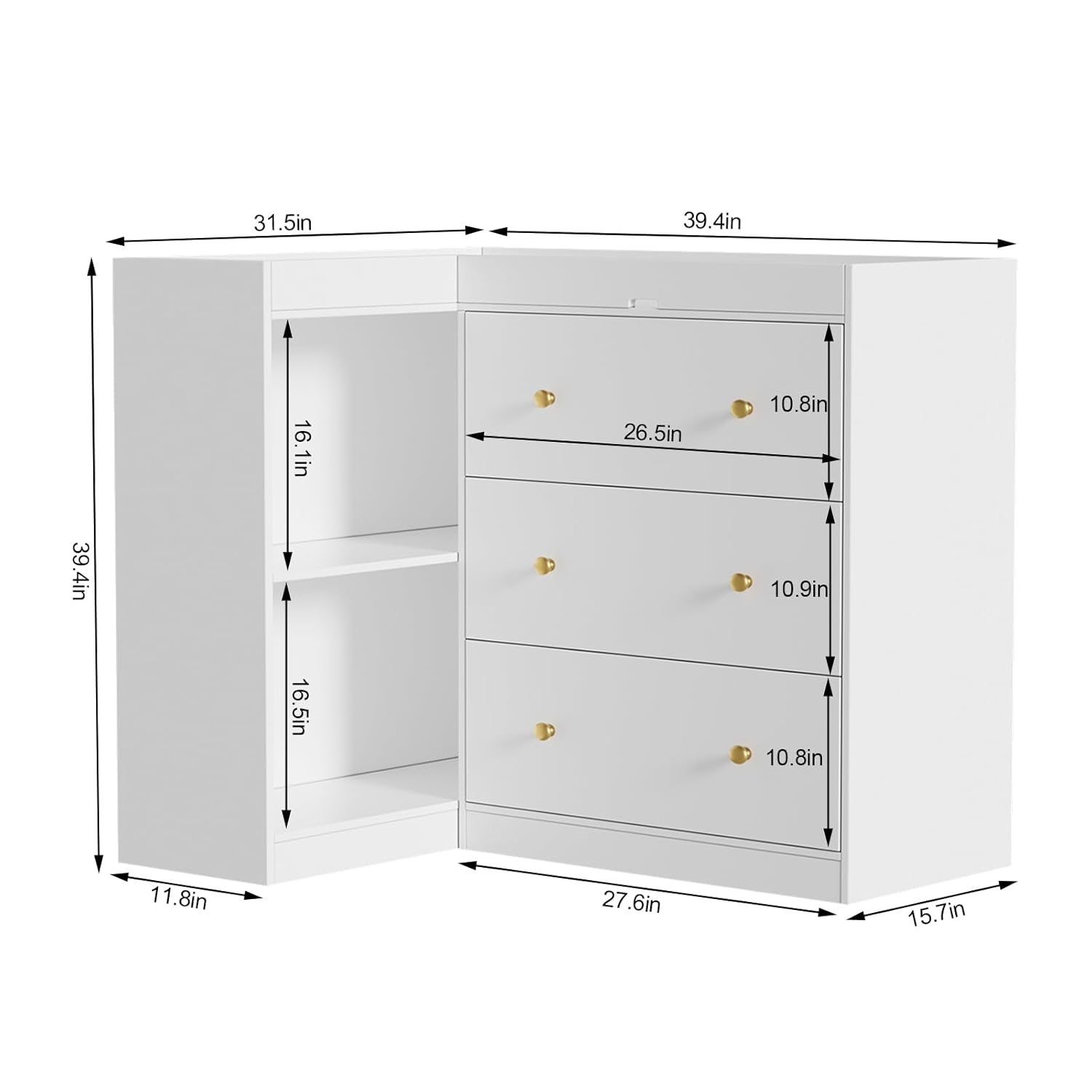 Corner Nursery Changing Table  – Baby Nursery Dresser Changing Table recenzja i cena
