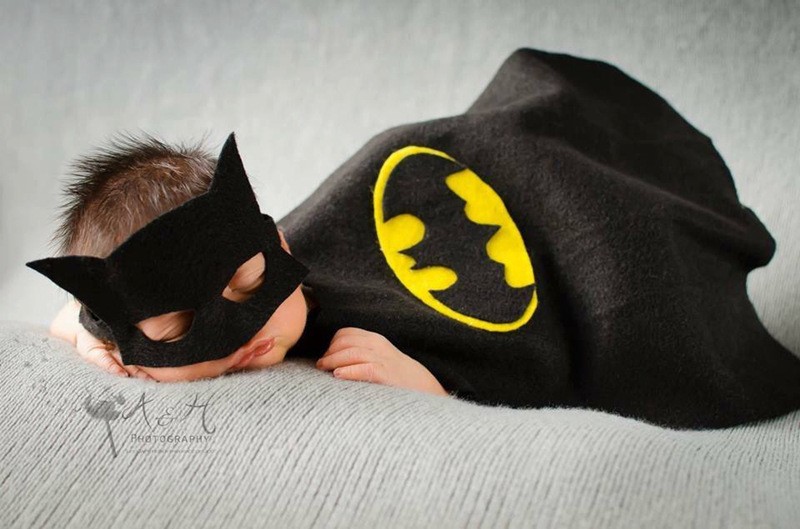 Newborn Baby Batman Cape and W – Baby Nursery Set recenzja i cena
