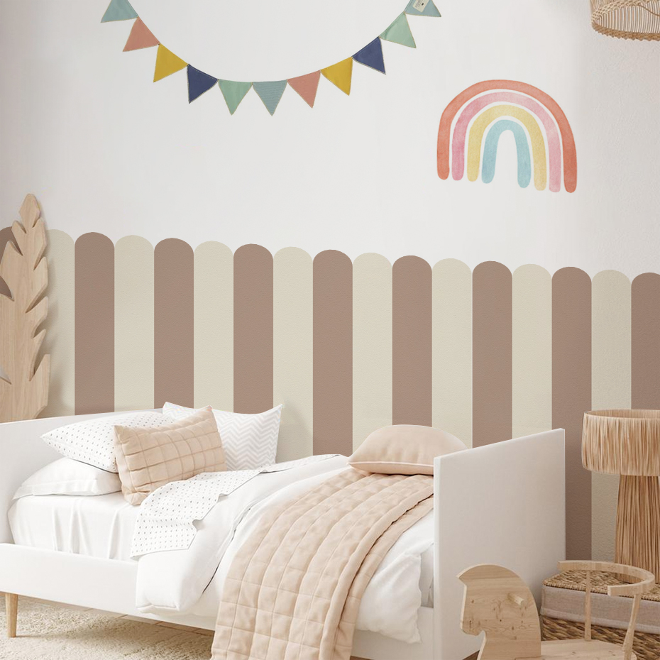 Multicolor Vertical Striped Ar – Baby Nursery Labels recenzja i cena
