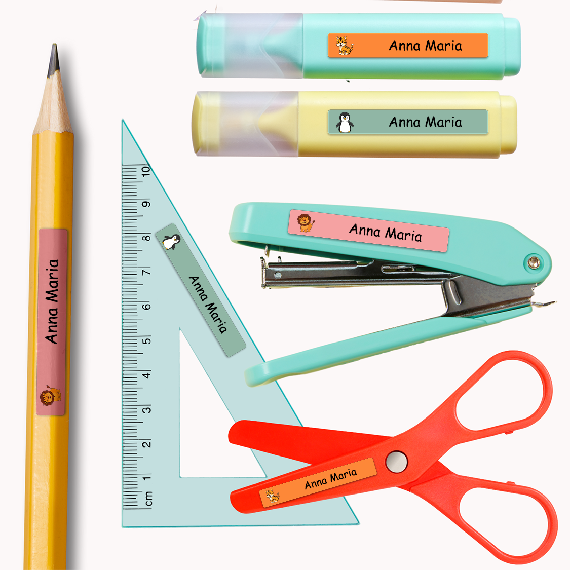 100pcs Personalized Pencil Nam – Baby Nursery Labels recenzja i cena