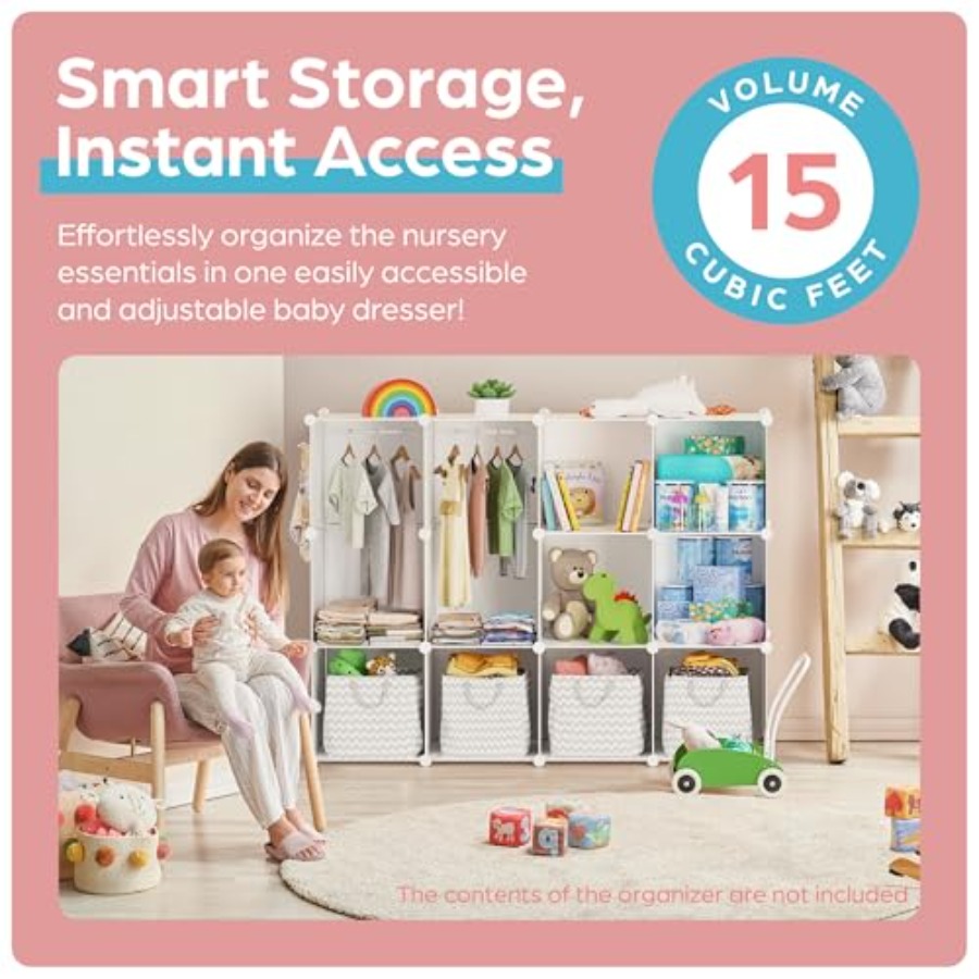 Baby Closet Organizer for Nurs – Baby Nursery Shelf recenzja i cena